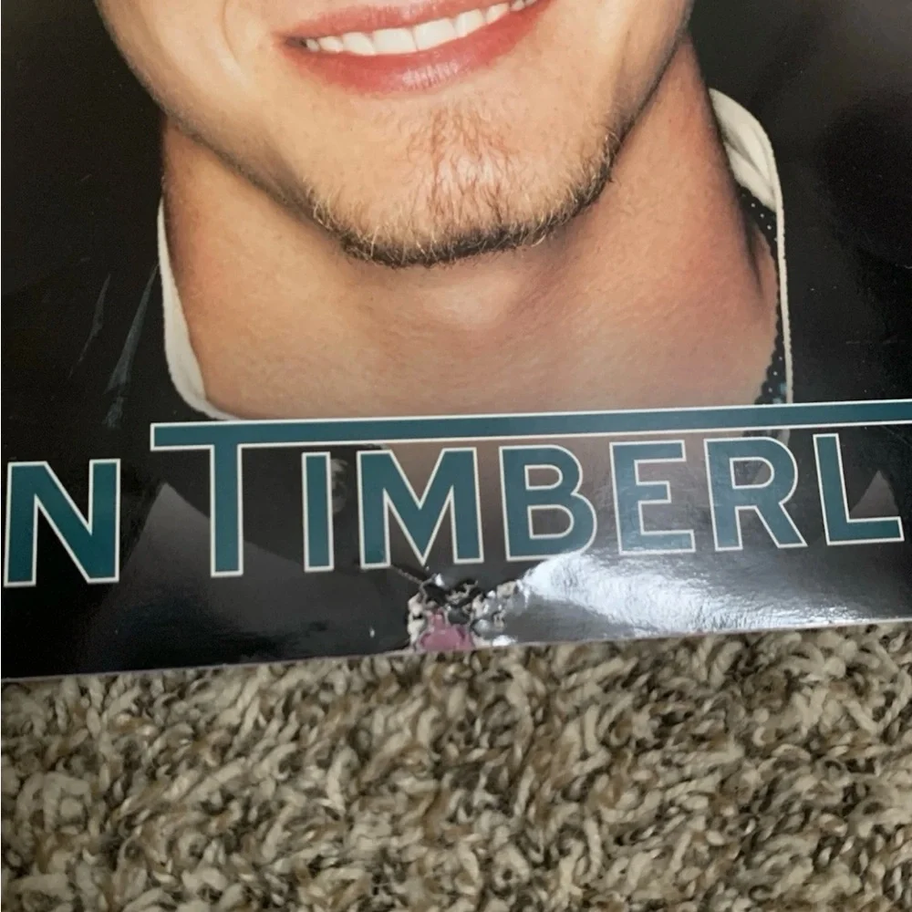 NSYNC/Justin Timberlake  2002 16-Month Calendar - Black and Gray